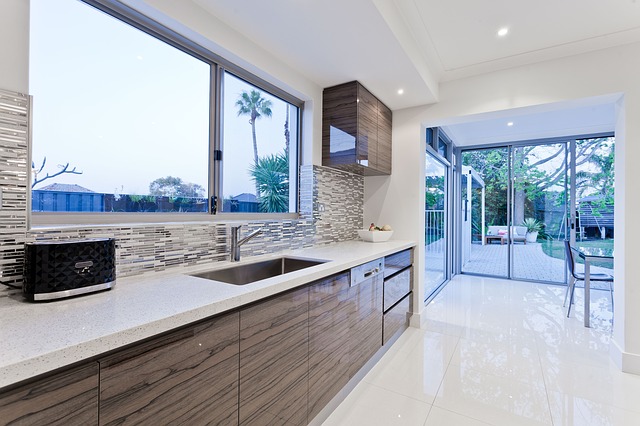 Pre-manufactured kitchen cabinets